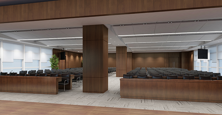 郑州中科新兴产业技术研究院项目装修和智能化工程完工