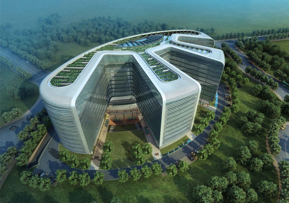 龙子湖创意孵化器项目及其办公室装饰设计