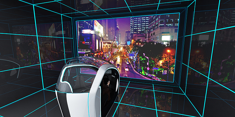 河南自贸区郑州片区3楼展览馆布展设计施工一体化