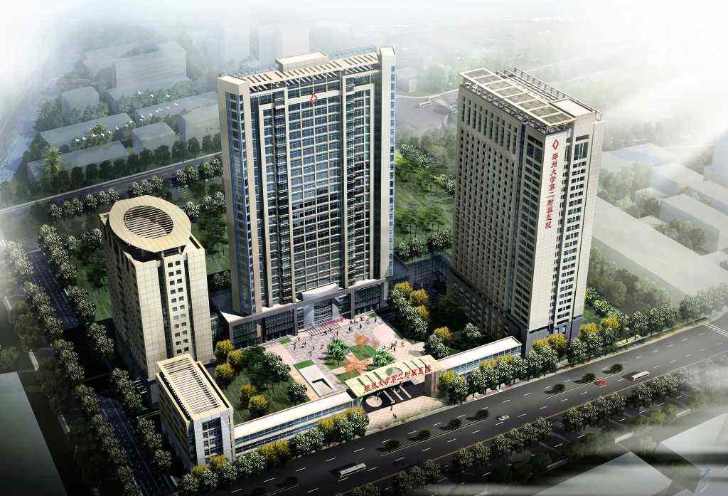 幕墙设计：郑州大学第二附属医院新区建设项目